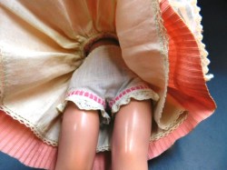 14 inch unmarked girl pink undies